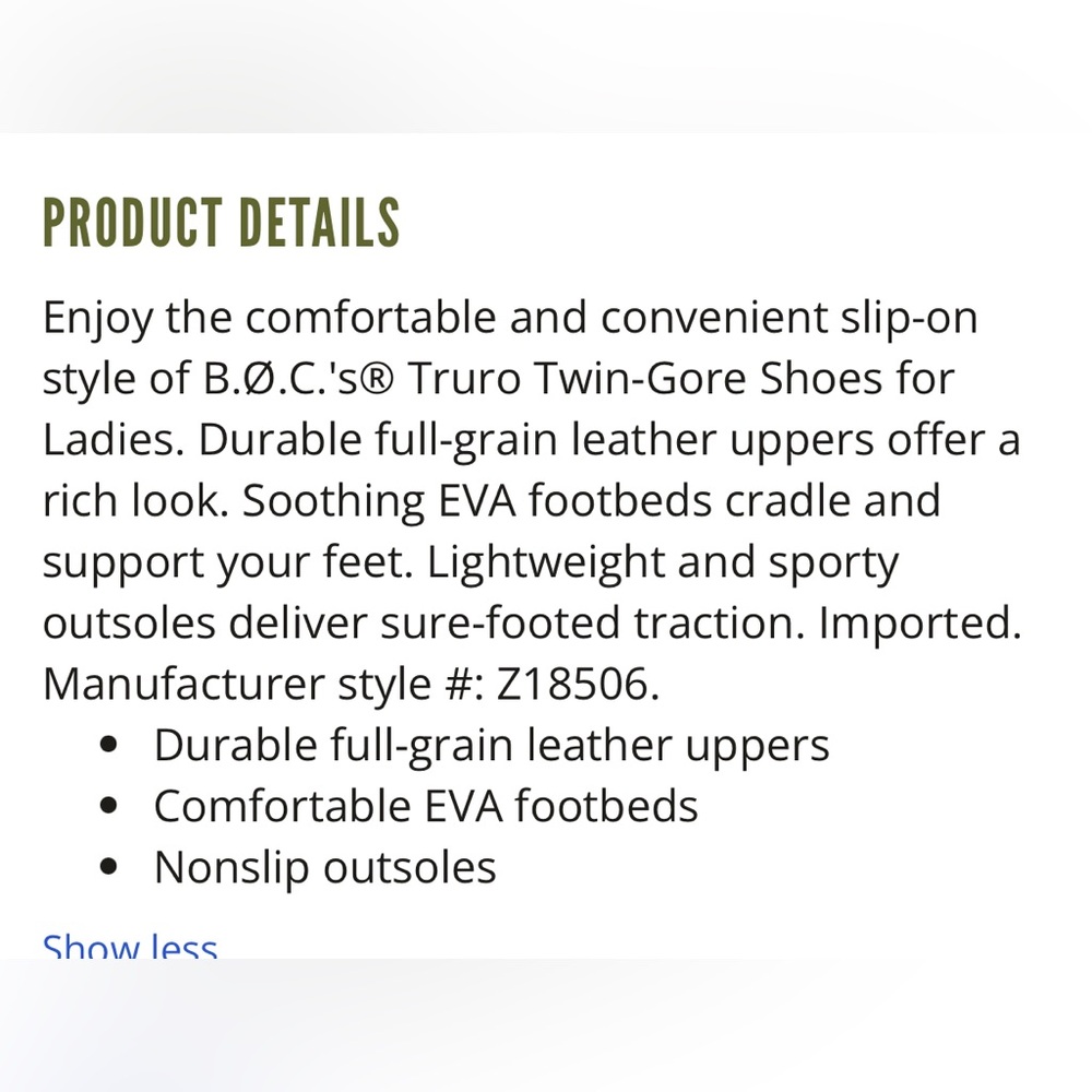 Born Truro Twin-Gore Shoes for Ladies - Picture 11 of 13